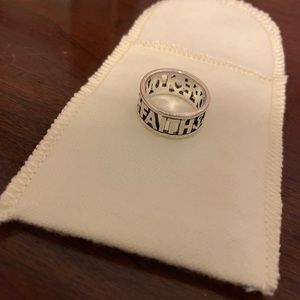 James Avery “Faith, Hope, & Love” Ring